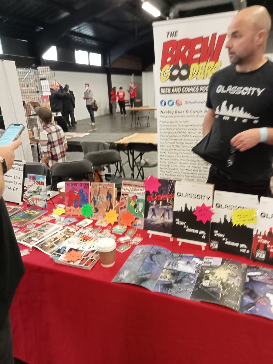 SpiritEnki's tweet photo. Day 2 of @ThoughtBubbleUK 

Come and say hi! https://t.co/gS83Ob6H2q