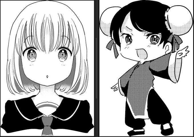 今日は10分チャレンジを2本しました
描いたやつこれです 
