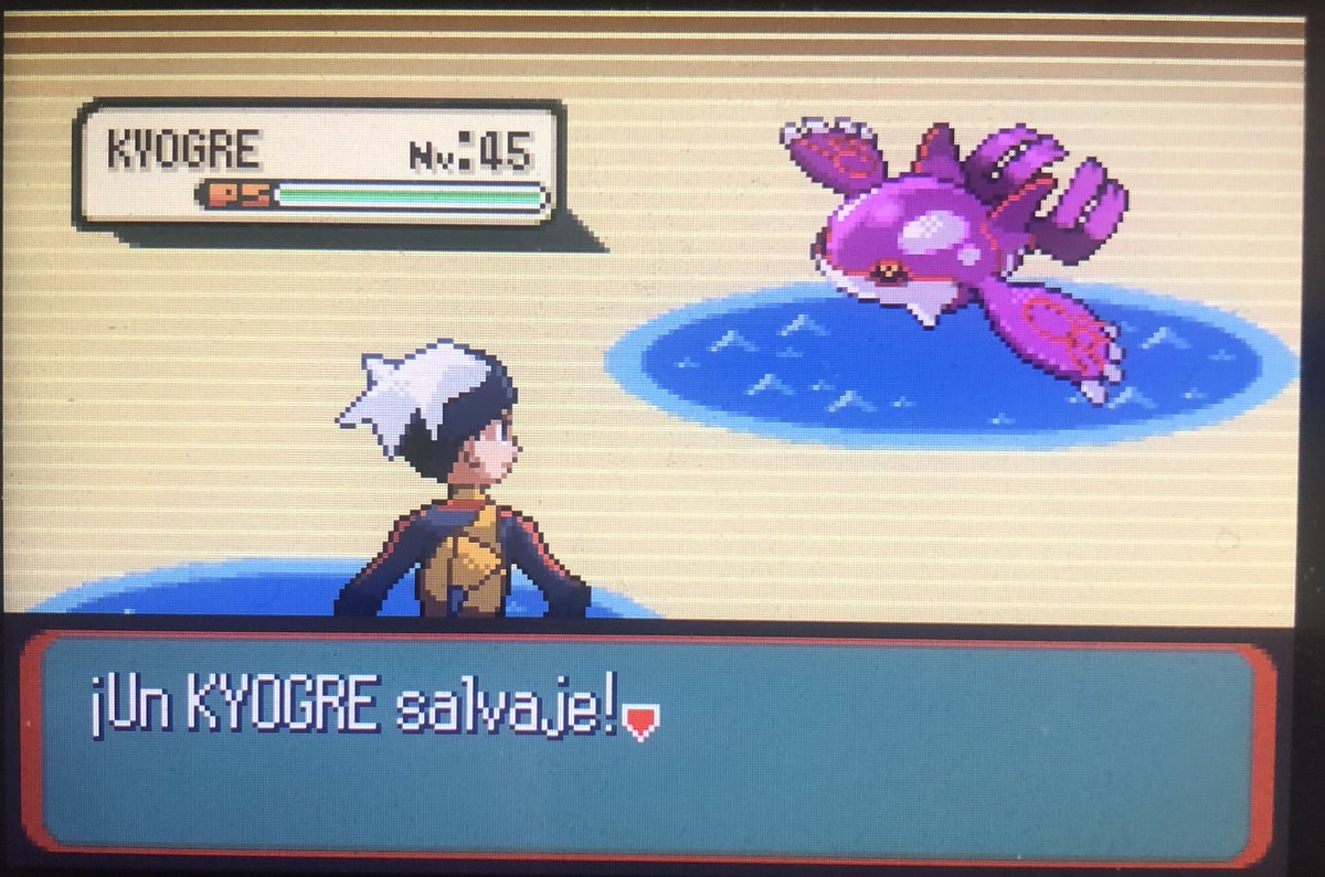 Kyogre shiny en 10 444 resets ! ✨
Très sympathique, et il est tombé en phase 1 pour une fois