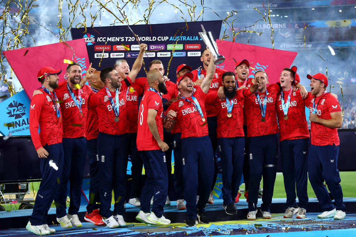 sachin_rt's tweet image. Congratulations England on winning your 2nd @T20WorldCup. 🏆
Fantastic achievement. 👏🏻 
It was a closely fought final and would’ve been even more interesting had Afridi not been injured.
What a roller coaster of a World Cup. 
#T20WorldCupFinal