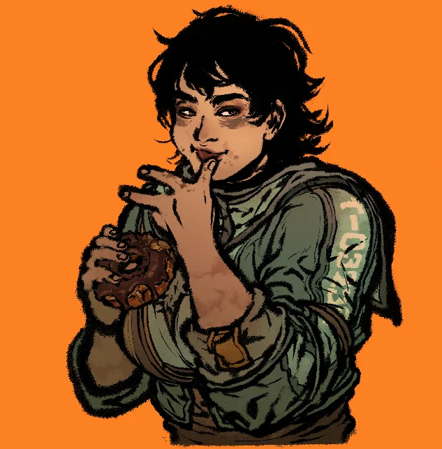 デッカイドーナツ食べたいな～ってらくがき #ApexLegends 