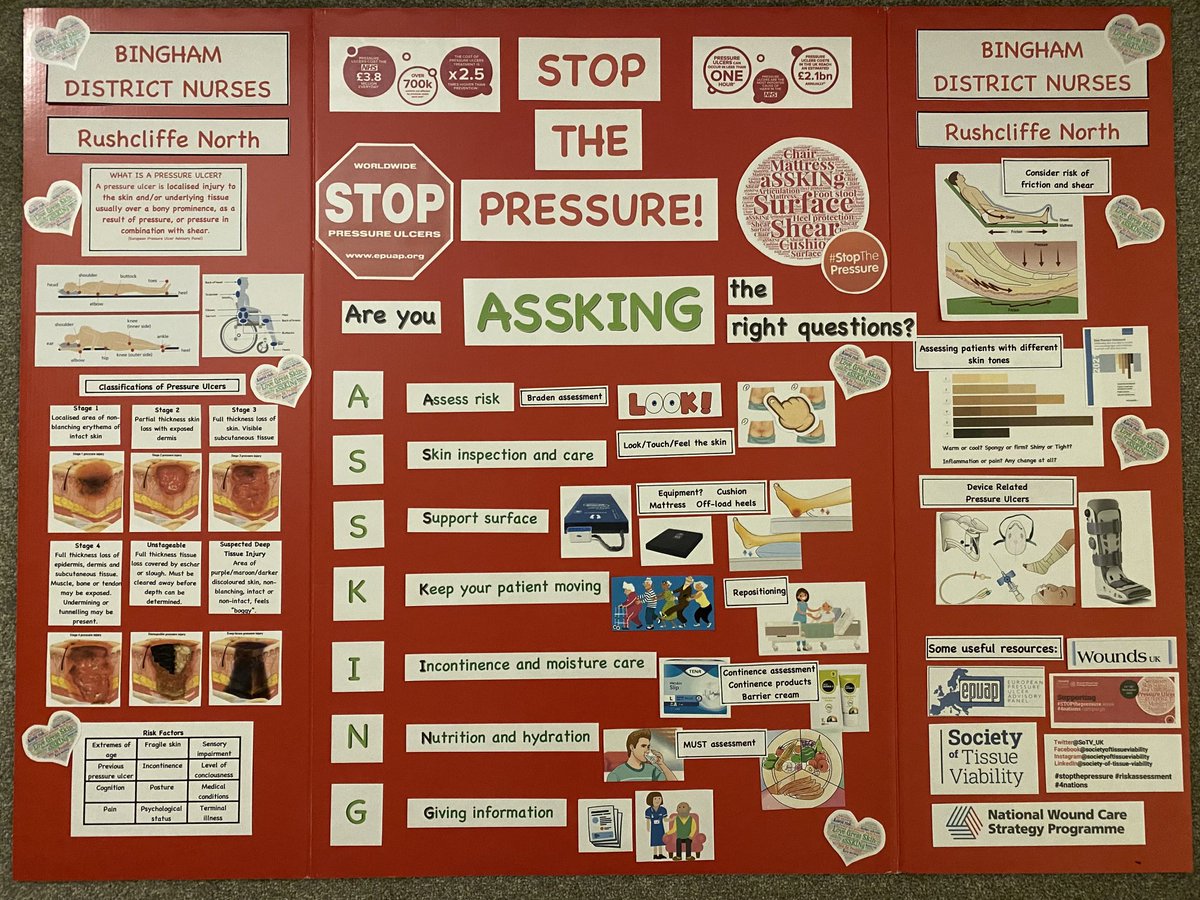 Bingham District Nurses supporting Stop the Pressure week! ☺️ #stopthepressure