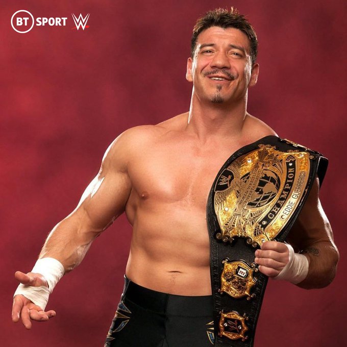 WWE on BT Sport on Twitter: "17 years since we lost Eddie Guerrero...  Missed every single day 🙏 Viva La Raza 💚🤍❤️ https://t.co/8HkTumMQow" /  Twitter