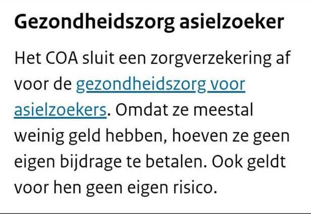 JokeRelmuis's tweet photo. Hoe meer asieleisers de overheid binnenhaalt, hoe meer wij gaan betalen. Nieuwe premie ziektekostenverz. per 2023 naar 200,45 En dan nog eens de eigen bijdrage. https://t.co/WUM0yS7w0Z