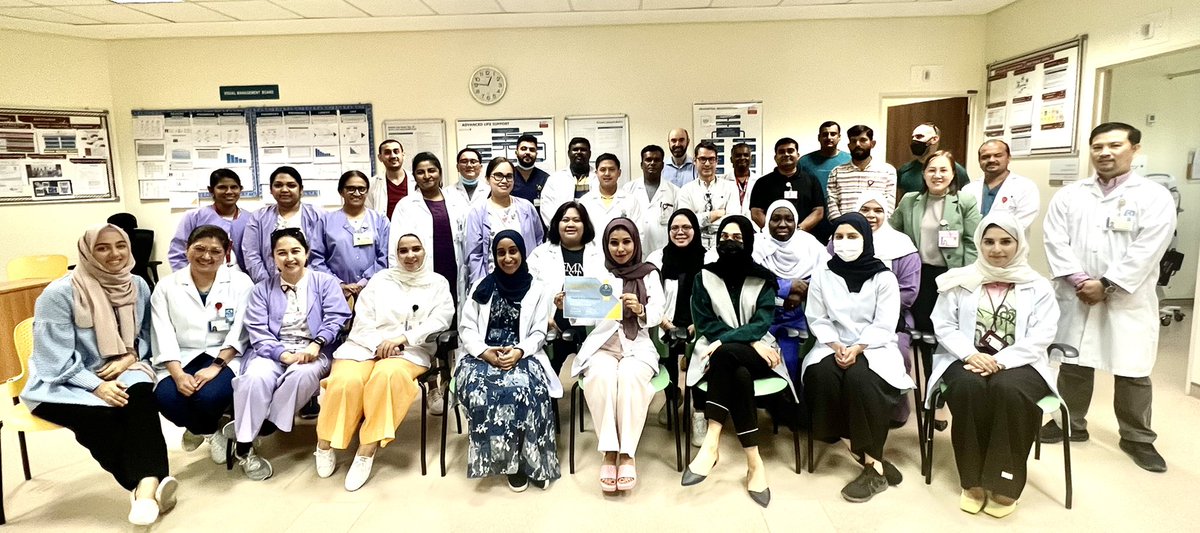 Qatar Cardiac Rehabilitation celebrate the #ICCPR accreditation  <a href="/ICCPR_GlobalCR/">ICCPR</a> <a href="/HMC_Qatar/">مؤسسة حمد الطبية</a>