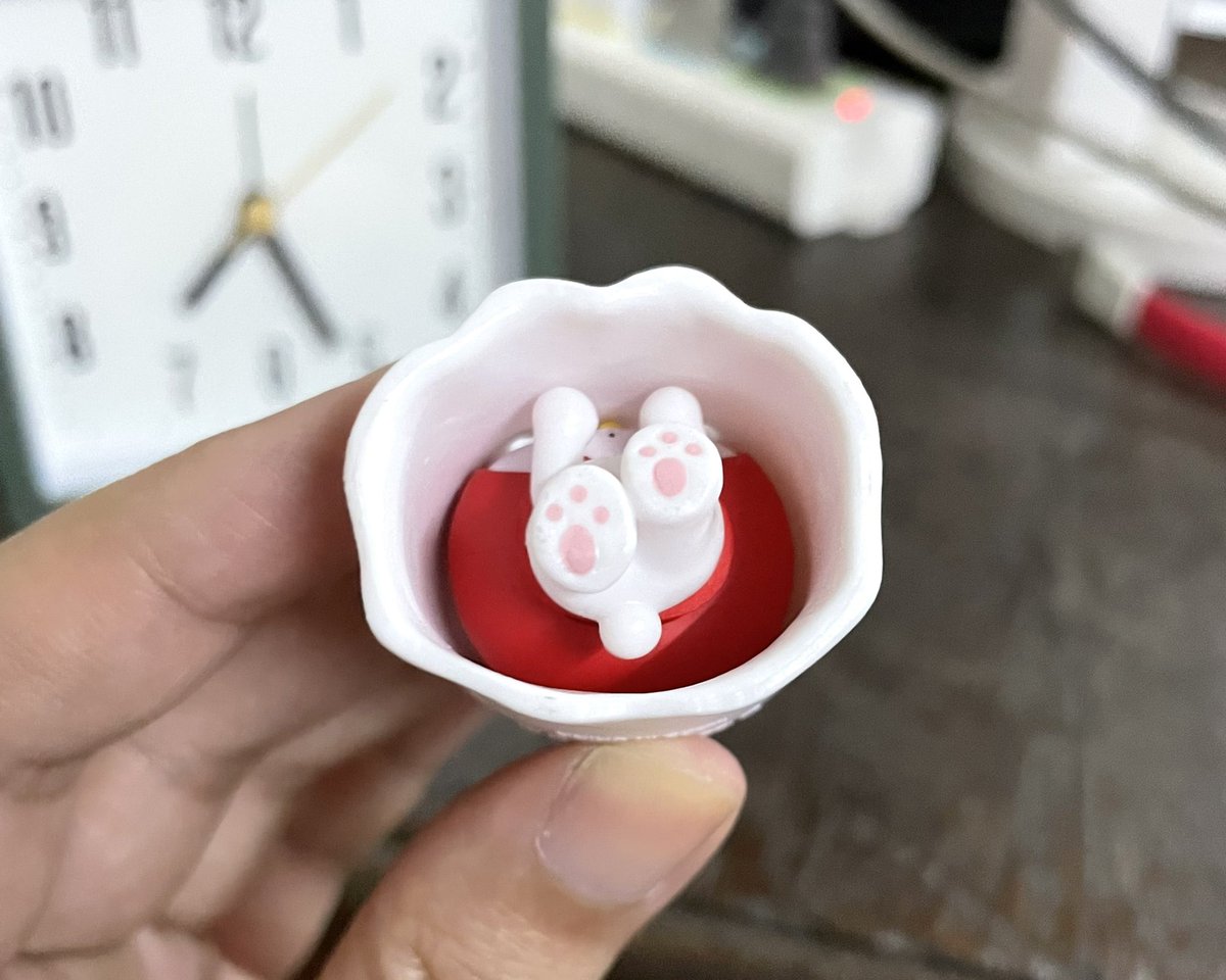 「เพิ่งเห็นว่ามายเมมีลายเท้าด้วยอะ น่ารักก」|🐱 𝐏𝐥𝐚𝐫𝐢𝐞𝐱 🐰のイラスト