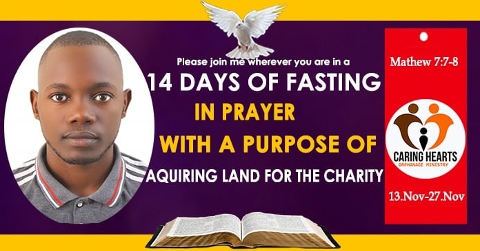 CaringheartsM1's tweet photo. Praise the Lord Jesus Christ my brothers and sisters,
Starting from today on 13th-11-2022, I have started an individual 14 days of fasting on a Theme: #AquiringLandForTheCharity. We go with the scripture from Mathew 7:7-8 ,it says;,. #inTheComment, https://t.co/prD5EdeZGr