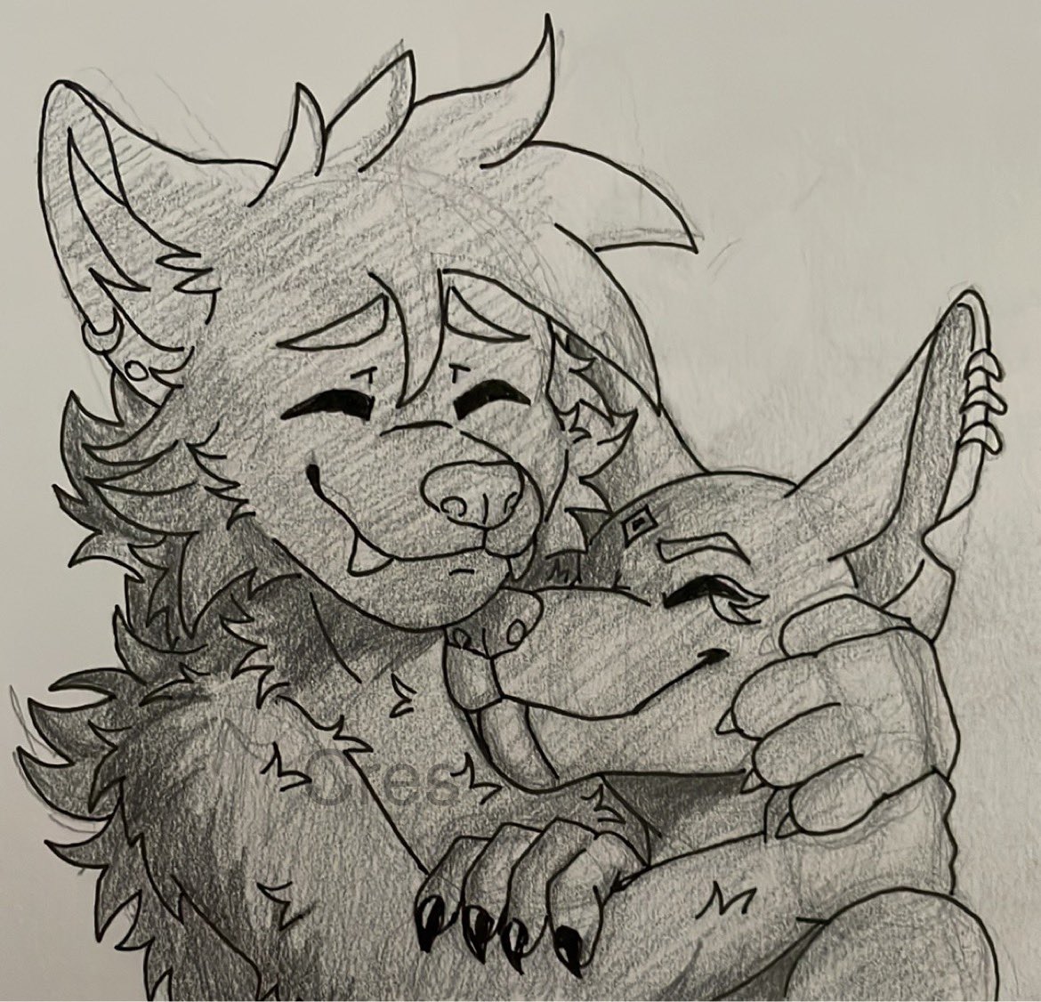 cres_chan's tweet photo. “Of course I’m here for you. I always will be!”
Sketch Commission💕 https://t.co/BnuinRgxq4