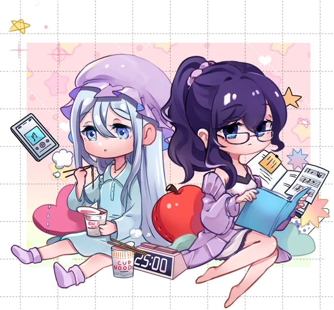 君の夜をくれ another sticker set + these event outfits are so perfect for the group that i had to make this #prsk_fa #プロセカ 