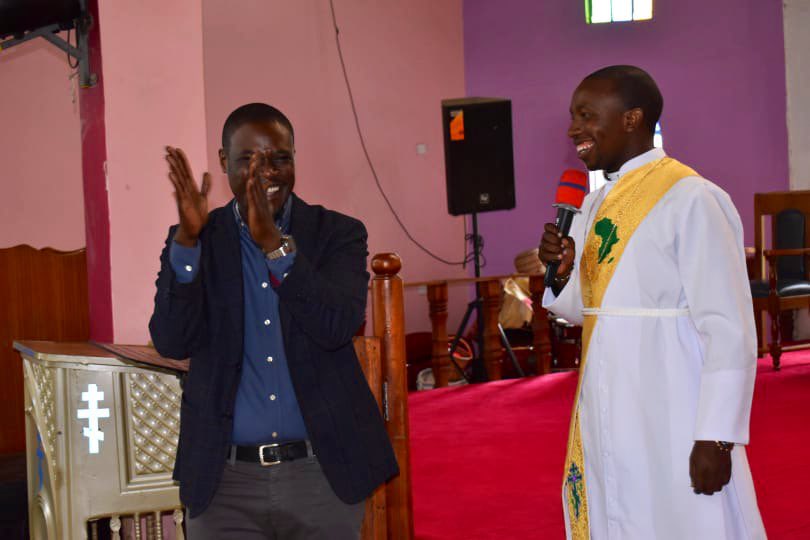 SakajaJohnson's tweet photo. A blessed church service and fundraiser at AIPCA Dandora earlier today. Always a blessing listening to and fellowship with my brother Stanley and this wonderful congregation. Thanks for the prayers and support. https://t.co/O5YYlLhhJB