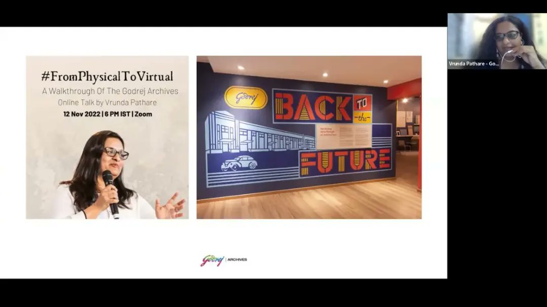 KhakiLab's tweet photo. Yesterday during our online talk, #FromPhysicalToVirtual, @VrundaPathare wowed the audience by some lesser known stories about setting up the @GodrejArchives , and now they can't wait to visit it for themselves!
Missed this exciting talk? Stay tuned to our YouTube Channel. https://t.co/k1P5gFTg0t