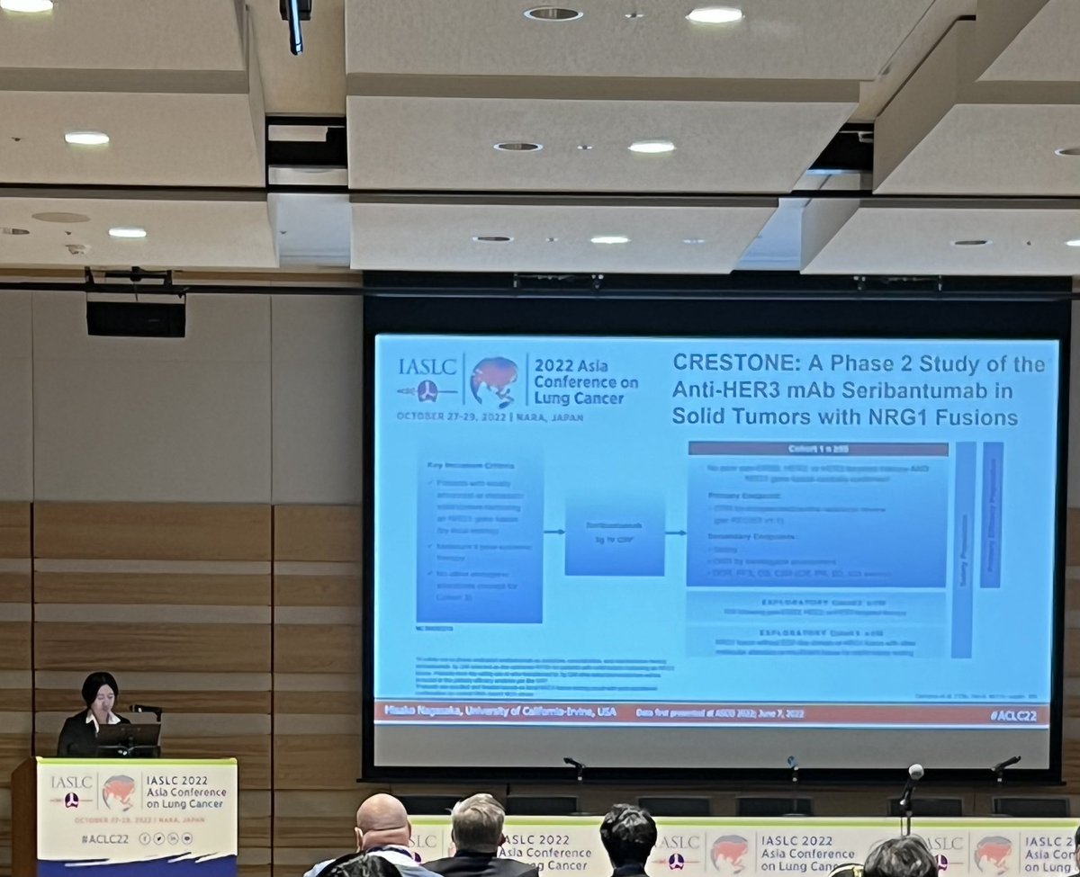 cavemom11's tweet photo. Thank u @IASLC - Asian Lung #ACLC22 in beautiful Nara, Japan. Data, interactions &amp; culture into #LCAM22. NRG1 by James Chih-Hsin Yang Taiwan &amp; @MNagasaka UC- I. Did I mention how hard it is to get a good selfie w/ a deer? #LCAM22 #NRG1 #NSCLC #CRESTONE @HwakeleeMD @karenkellymd https://t.co/aPIFkhzJnR