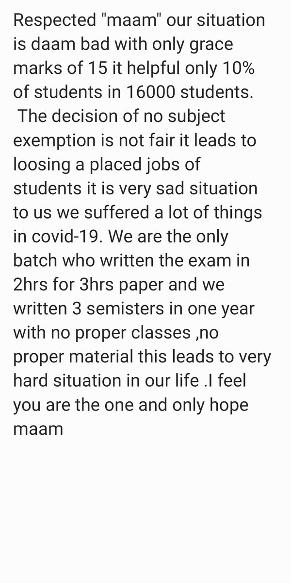 MrSuToL's tweet photo. @SabithaindraTRS @KTRTRS @krishanKTRS 
#jntuhsubjectexcemption 
#NoGraceMarksOnlyExemption 
#8Credits https://t.co/AeQM0dxUTF