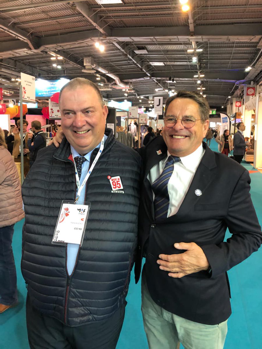 mbayassine's tweet photo. Très fier d’avoir été présent lors de l'inauguration, aux côtés de mon fidèle ami @PKuchly57 @chsoufir #MichelAlexeef @jfbenon et des partenaires de @digitalfrschool, du village #madein95 au salon @MIF_Expo   

@CCI_95  @CCI_Paris_IdF @ccifrance @CEEVO95 @Artisans95 @RoissyAgglo https://t.co/mxWf26HiO1