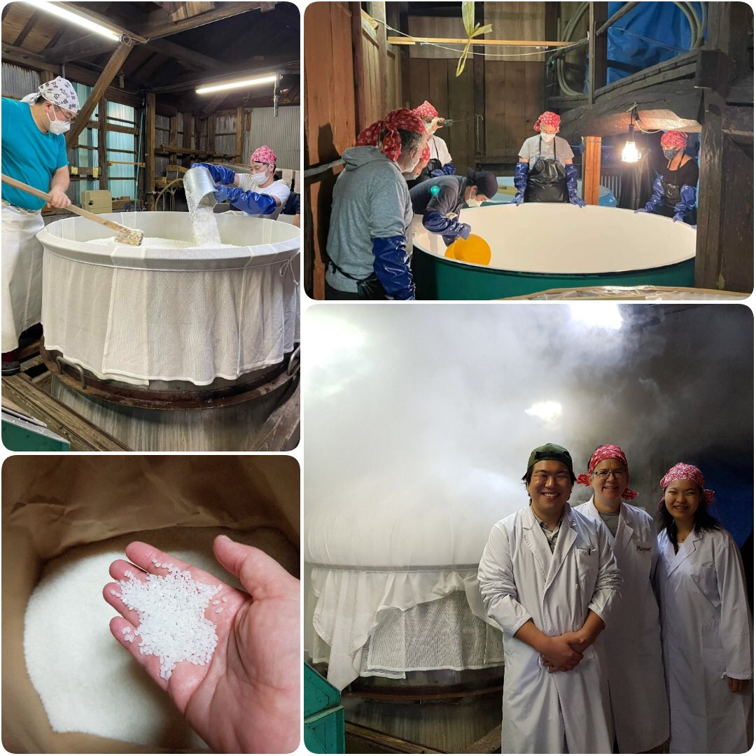 mtonguefcdo's tweet photo. Spent the weekend learning about sake with the lovely Gonda family of Gonda Syuzou https://t.co/YvD0eJNf6L
