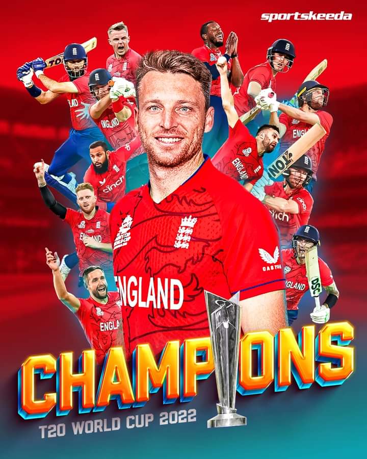IPL_Score's tweet photo. England won #T20WorldCup final. https://t.co/nGoUJVUIqg