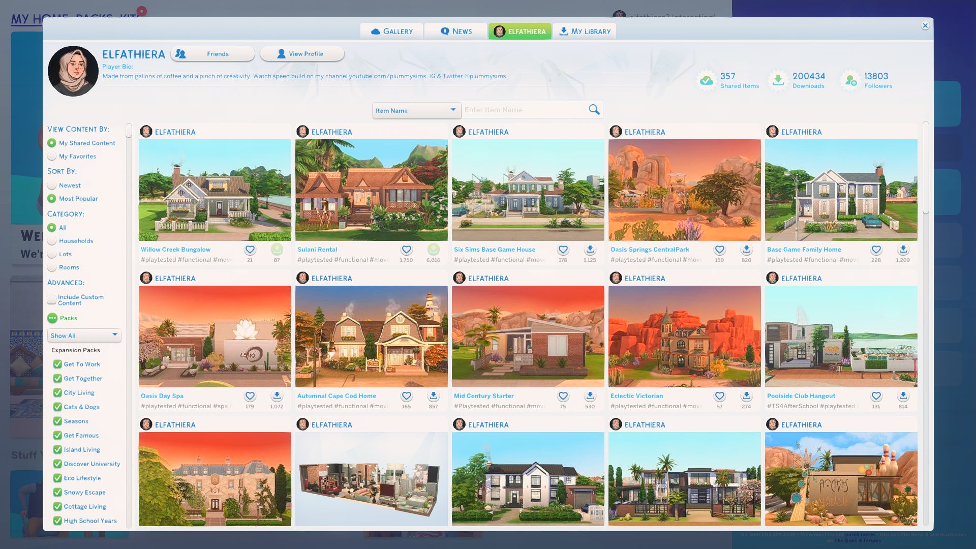 plummysims | elfathiera 🇮🇩 on Twitter: "and somehow my builds have been ...