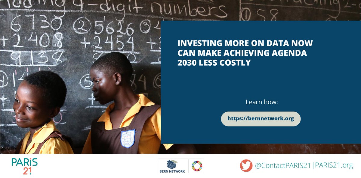 ContactPARIS21's tweet photo. The #BernNetwork works to make more & better funding for #data a reality by helping scale up support to NSSs in the developing world, coordinating assistance & boosting efficiency of cooperation for data & statistics.
💡Learn more:
https://t.co/x8qzieoZYN https://t.co/bKy1kGSxBe
