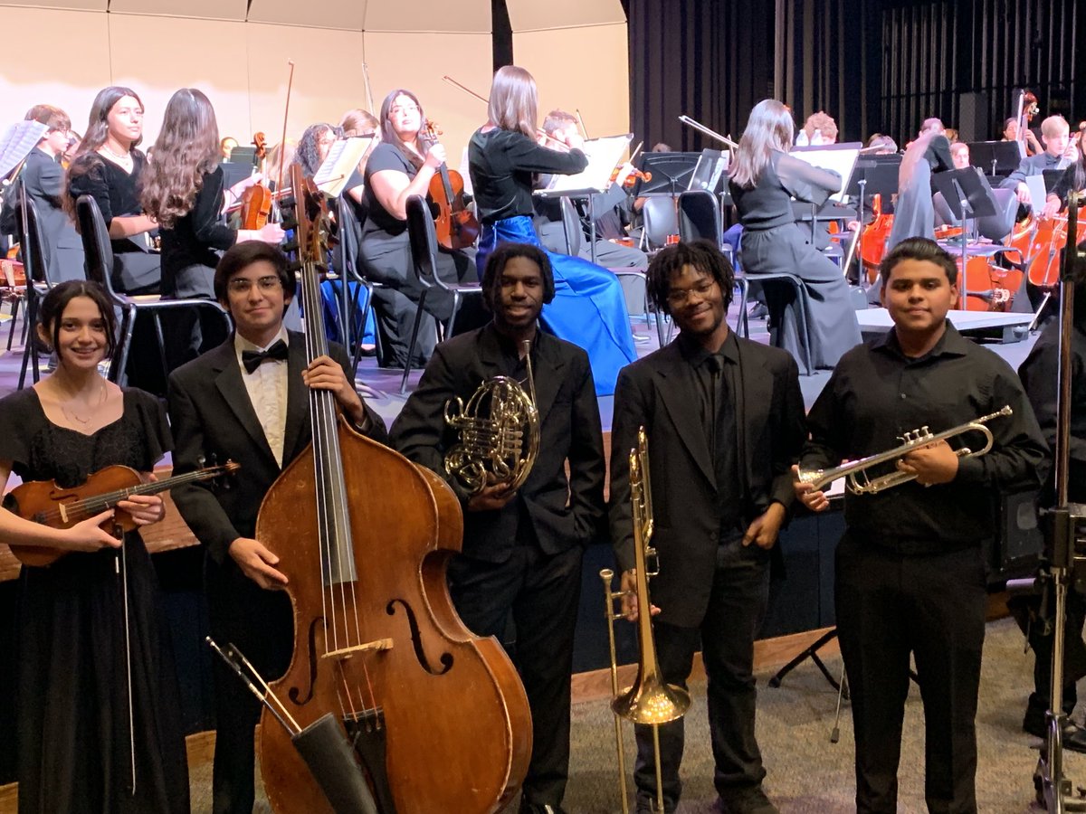 The ⁦<a href="/HumbleISD_HHS/">Humble High School</a>⁩ Orchestra and ⁦<a href="/HHSWildcat_Band/">Humble Wildcat Band</a>⁩ Region musicians had GREAT performances yesterday! Very proud of their accomplishment!