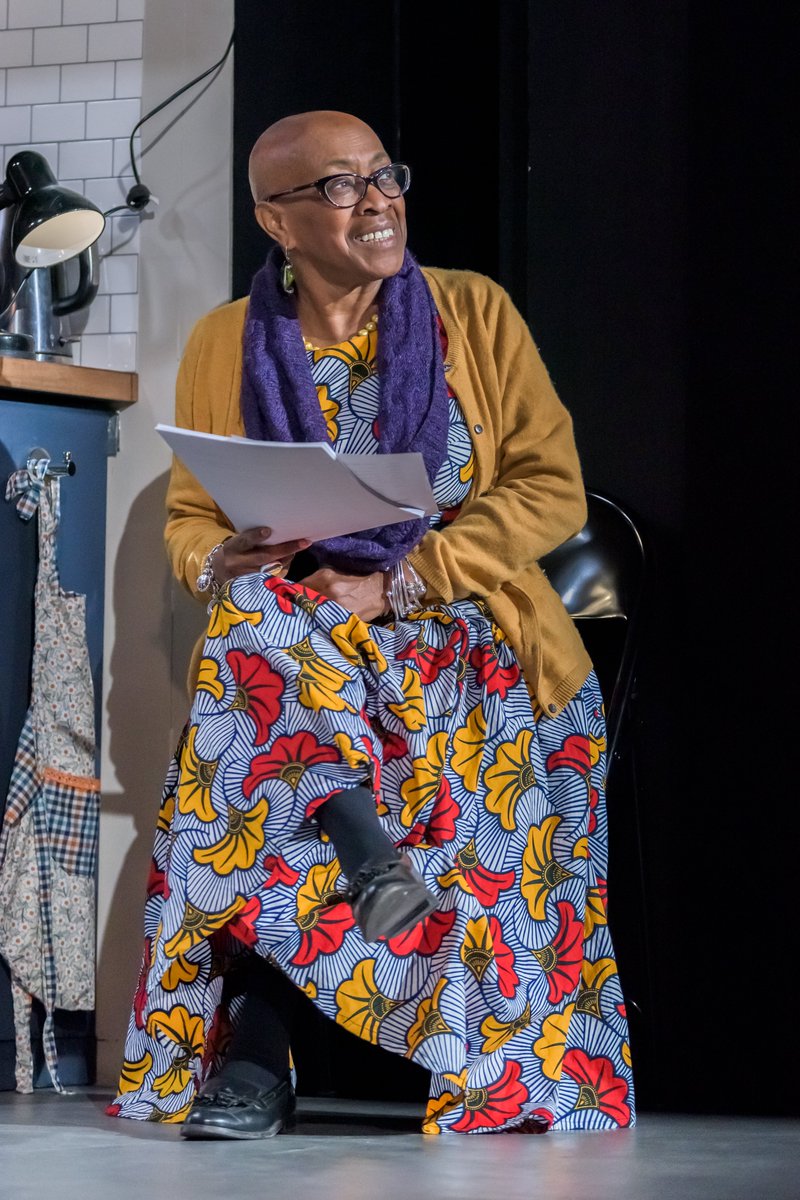 GregMosse's tweet photo. Here she is again, downstage left in the @CriTheatre Showcase for #FracturedReflections. It's @Voices4Real Carol Russell :) https://t.co/9upt4DrXtr