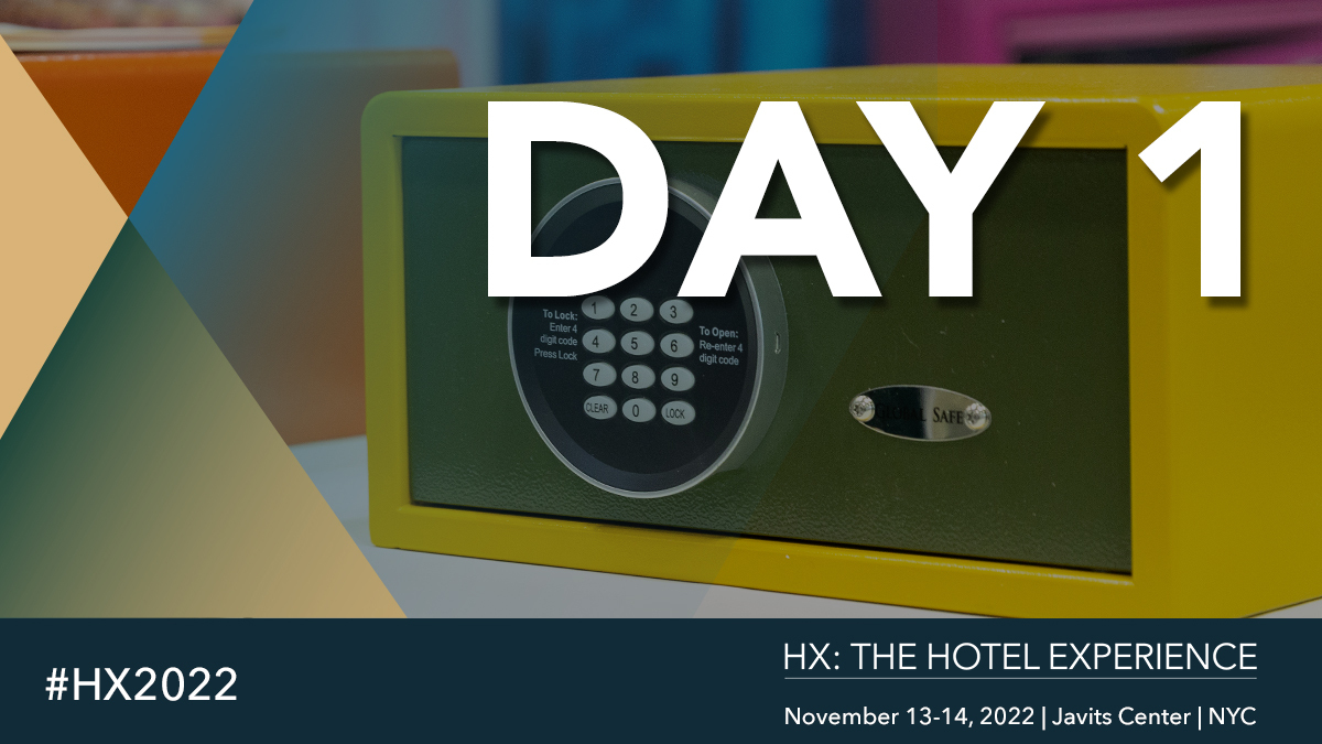 It's Day 1 at #HX2022 and we cannot wait to help you discover today’s must-have guest amenities and operating supplies at the Javits Center in NYC! View the schedule here: bit.ly/3WVed2W