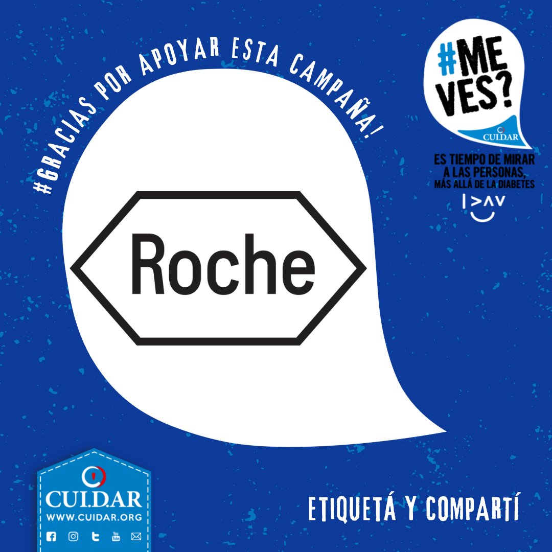 cuidardiabetes's tweet photo. 💬 ¡¡GRACIAS RocheLatam
por apoyar la Campaña 👀 #MeVes? 👀 y a los chicos y grandes que viven con diabetes!! 😃
#Diabetes #DiabetesTipo1 #DiabetesTipo2 #MeVes #CuidarDiabetes #DiaMundialDeLaDiabetes #DT1 #DT2 #T1D #T2D https://t.co/RStIsCbLkD