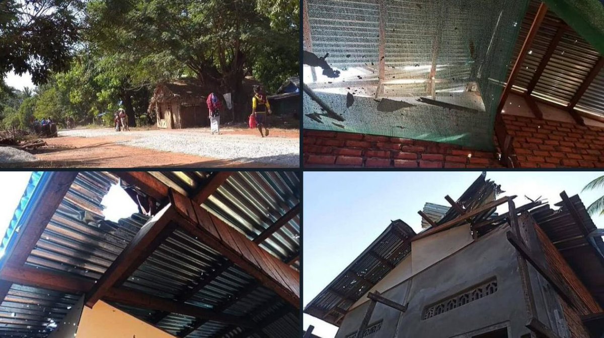 TTFR__Myanmar's tweet photo. Locals from about 7 villages fled their homes due to clashes between junta troops &amp; KNLA PDF coalition forces in Baw Ka Htar, Than Seik and Tone Tadar villages in Bago Region's Shwekyin township. #2022Nov13Coup  #LegalizationOfNUG #WhatsHappeningInMyanmar https://t.co/ivd3GKXpvc