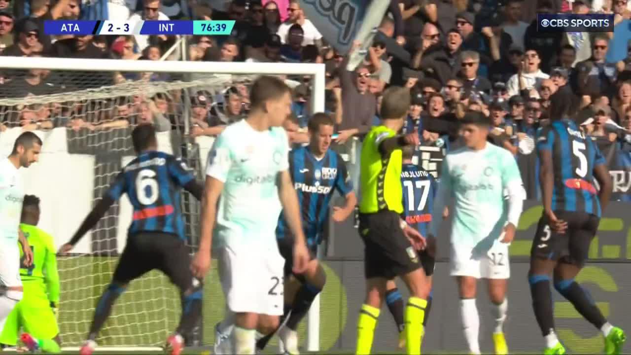 José Palomino pulls one back for Atalanta 💪”