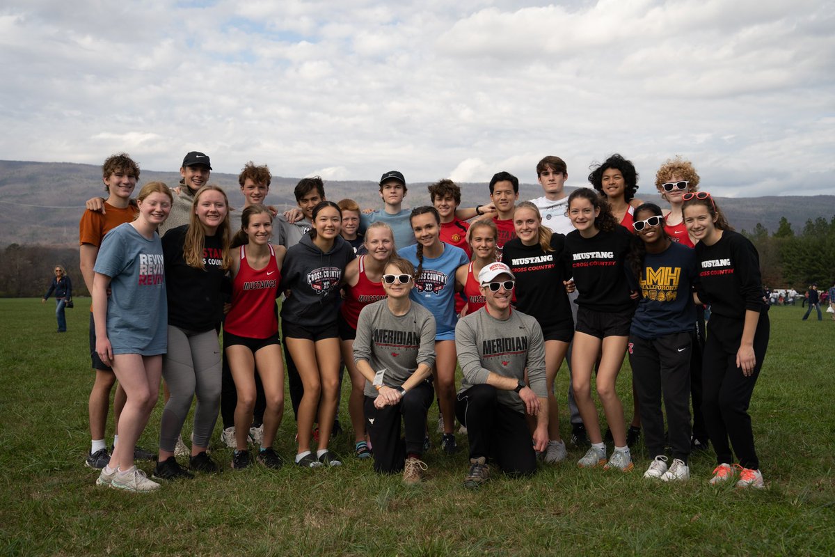 Another amazing XC season ended yesterday. Well done <a href="/MeridianHS_XC/">Mustang XC</a> Coach Buck and I will miss spending our afternoons and weekends with you all.  #mustangpride