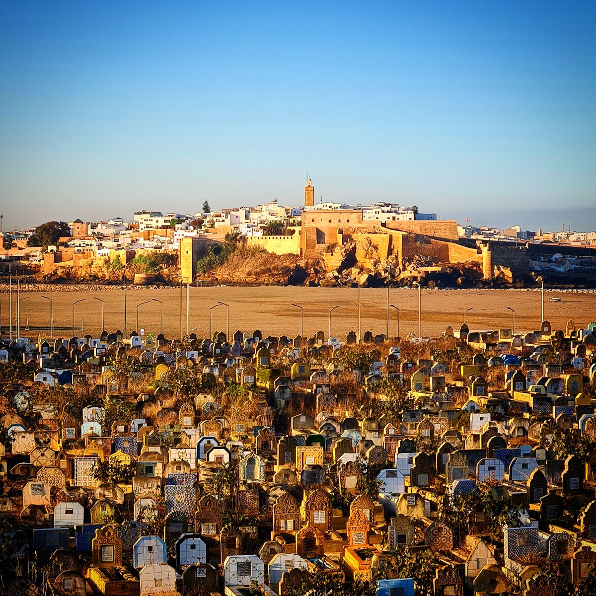 The pirate citadel seen from Salé #morocco #maroc #marokko
