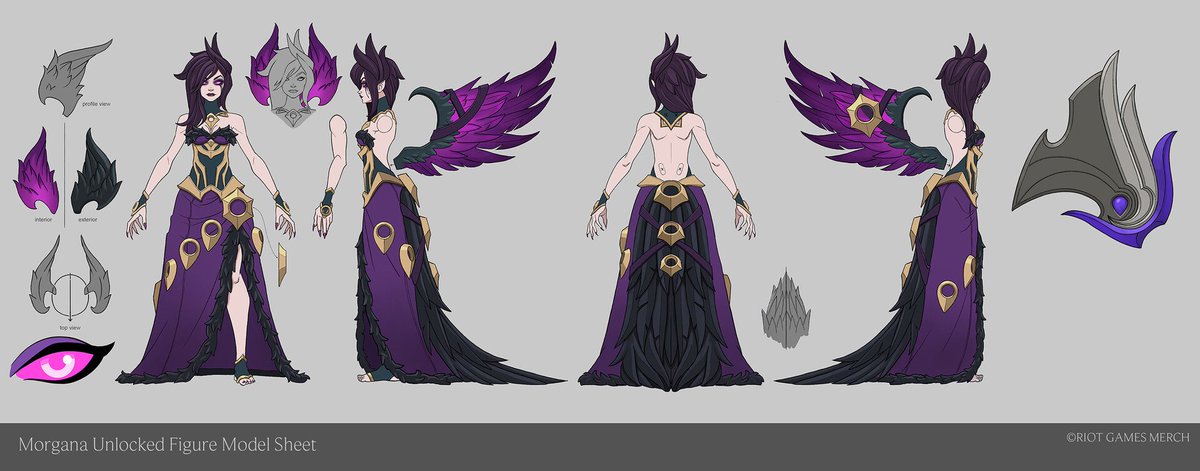 Riot Merch Unlocked Statues Concept Art by Danny Beck https://t.co/NYg8mmuWcz

Morgana and Lux Unlocked Statues 