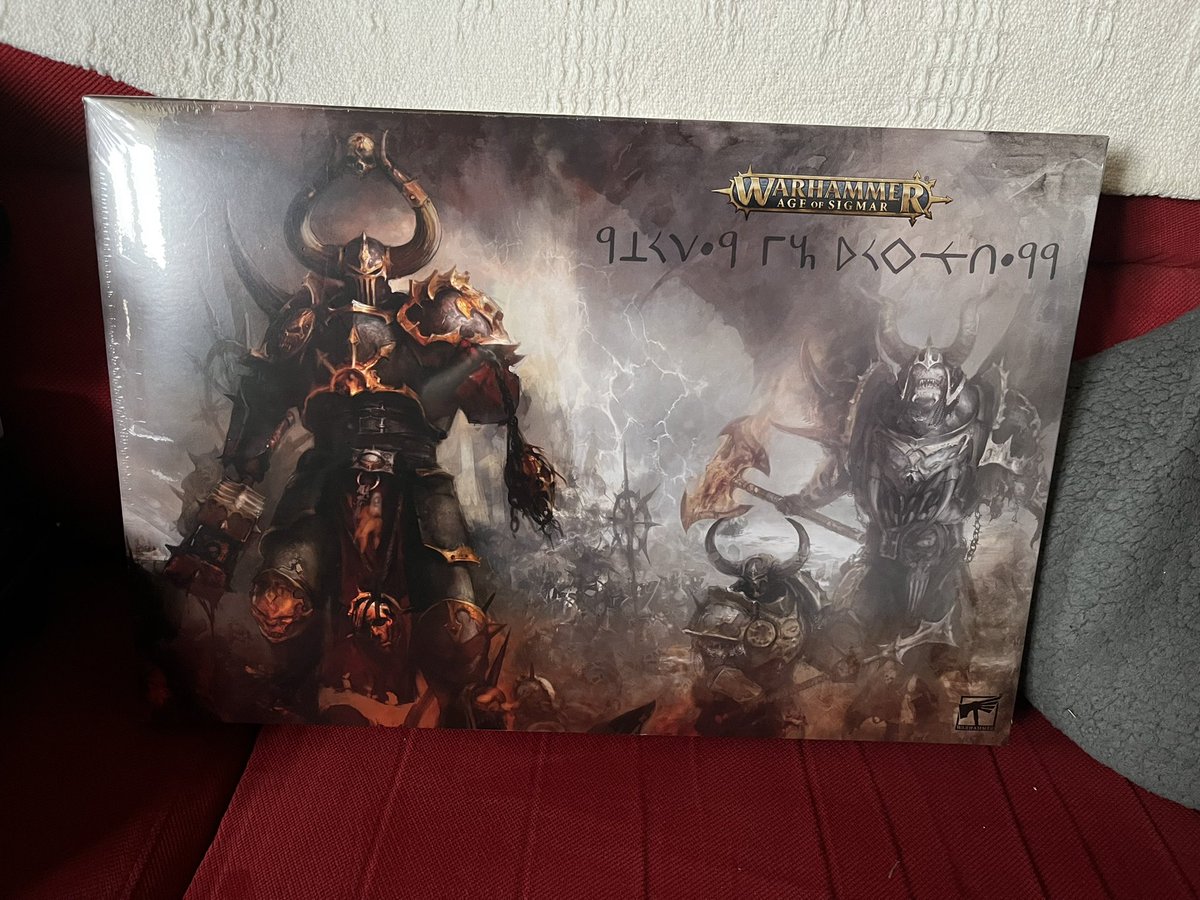 Vulkans_Forge's tweet photo. Looks like Sigmar is back on the menu boys! 😁 #WarhammerCommunity #PaintingWarhammer #ChaosWarriors #TheEverchosen #NewProject #Excited #FinallyGotTheArmybook https://t.co/lLgtYKNkwf