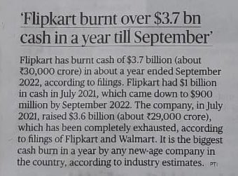 See @Flipkart burns $3.7 bn in one yr in India to capture market and kill small shopkeepers; &their supporters teach us, how efficiently they r selling cheap! This is nothing but ‘supari’ for small biz. This is sheer violation of FEMA. Their CEO must be arrested. CC @PiyushGoyal