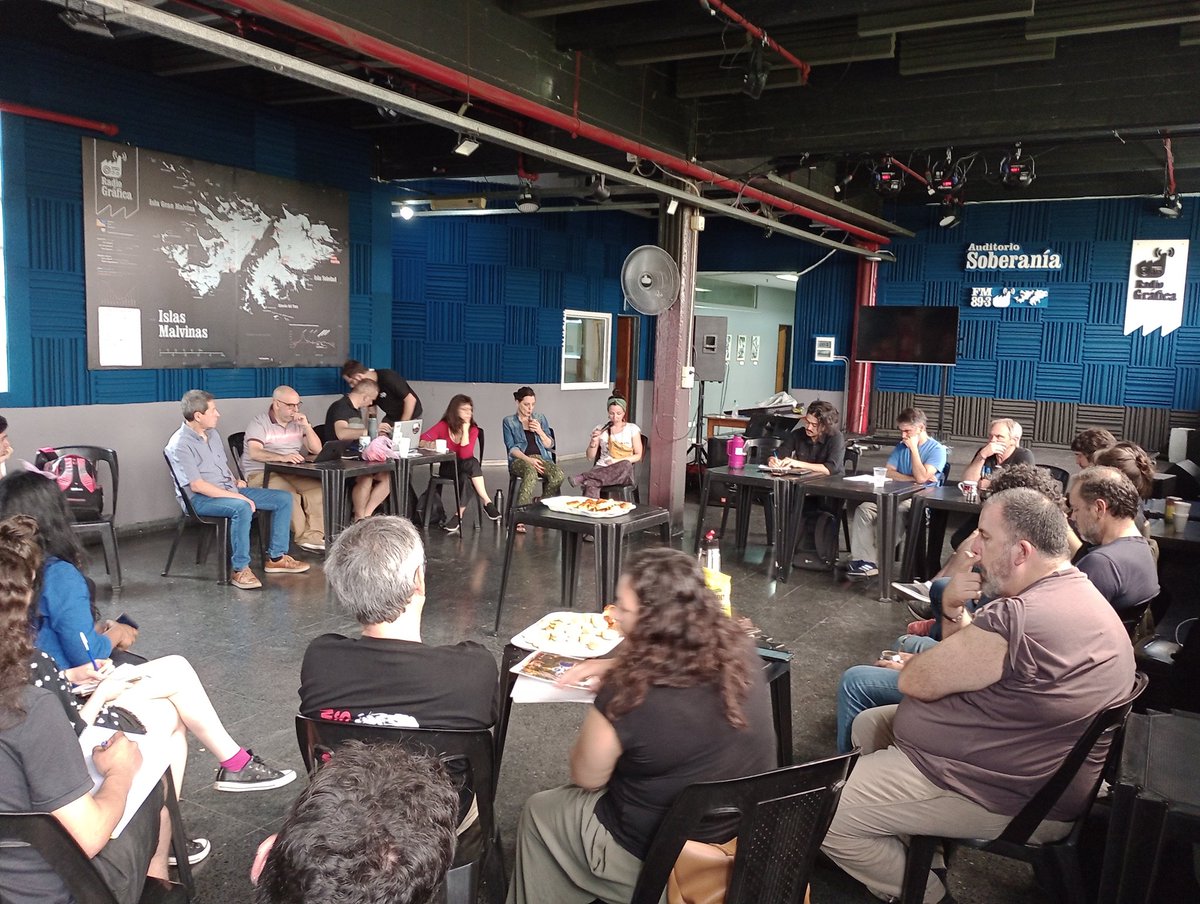 farcoargentina's tweet photo. Segunda jornada del Plenario de la Confederación de Medios Cooperativos y Comunitarios

#Agenda2023CMCC

@fadiccra @CONTAteve @ReddeMediosDig @AReCIA_ https://t.co/PYUK8nvLpW