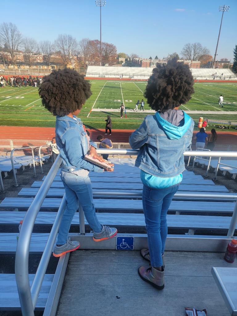 Best part of the day! The Clark’s #NEfootball #GoVikings