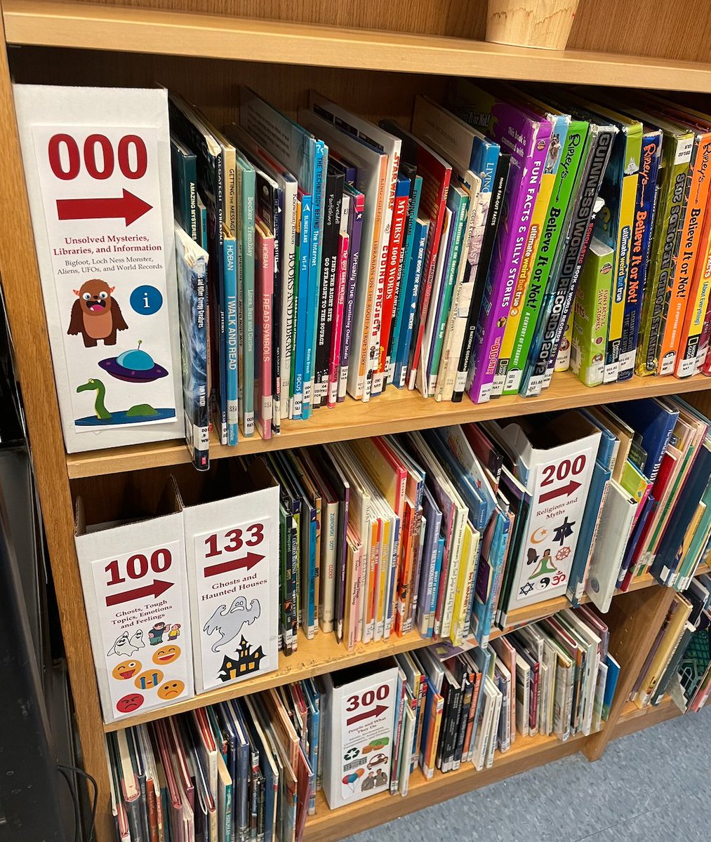 New organizational system in the LLC, <a href="/BrownridgePSLC/">Brownridge PS Learning Commons</a>  helps both Ss and staff find books more efficiently and with ease! <a href="/brownridgeps/">Brownridgeps</a>