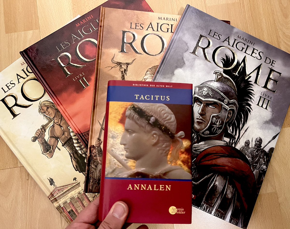 Enrico Marini on Twitter: "LES AIGLES DE ROME 🦅 TACITUS Les Annales