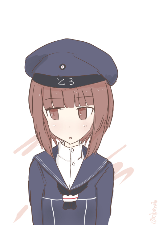 艦これ「Z3(マックス・シュルツ)描きました(*^-^*)#艦これ 」|し