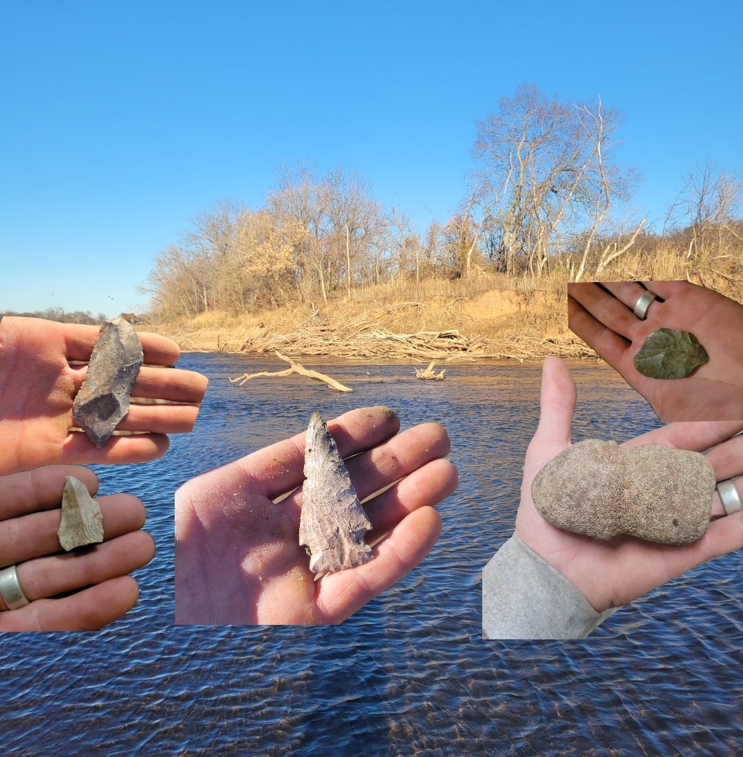 oklamudlarker's tweet photo. New 📹 🚨https://t.co/O4hWqiE5s5 Arrowhead Hunting Oklahoma ⬆️ we Explore the bottom of the river looking for artifacts and flint with Matt McDonald #arrowheads #Arrowheadhunting #Oklahomamudlarker #mudfinds #mudlarking 🏹 https://t.co/Pu2MqhvE2J