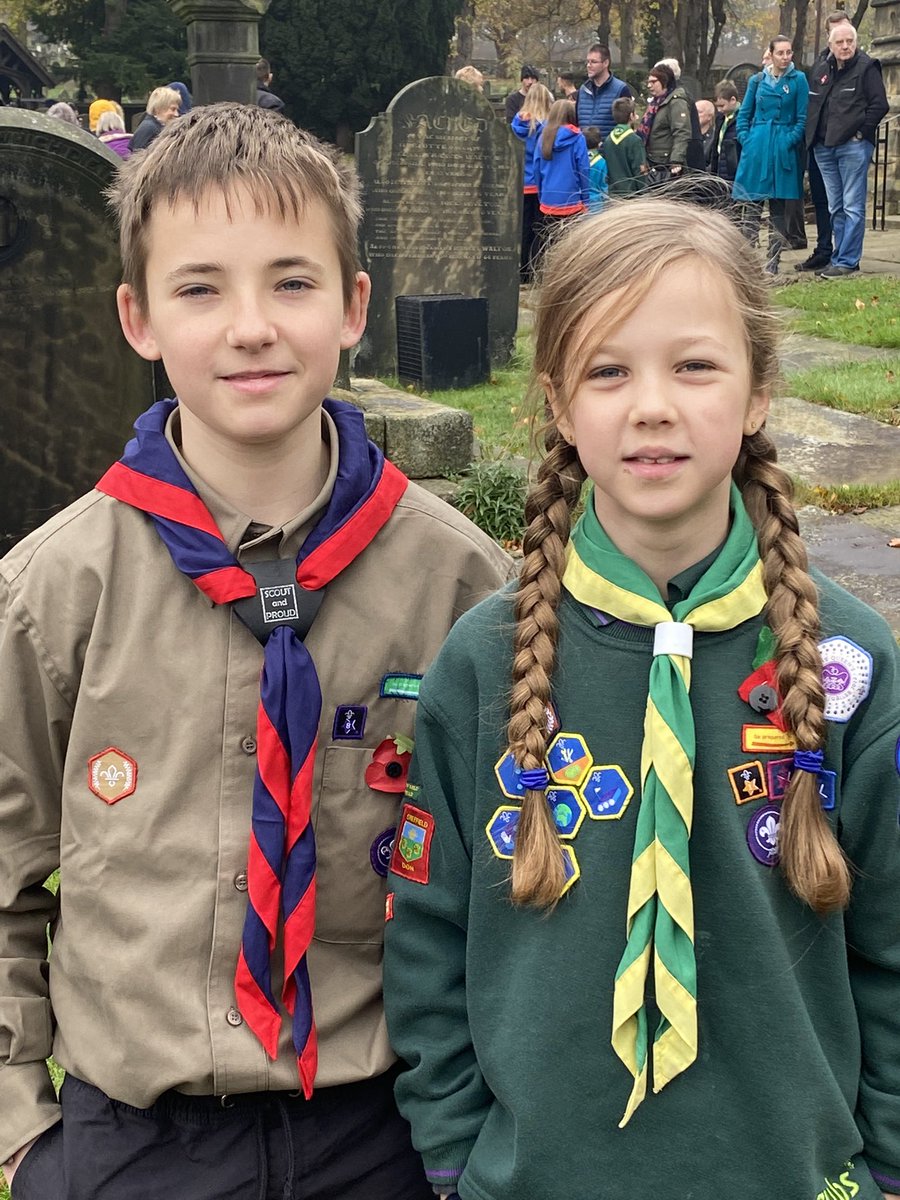 AngeliqueDunne's tweet photo. My children were out this morning with #scouts in attendance at #remembranceday2022 Abigail as flag escort and Cade as young leader. 
@RedscopeSchool @WingfieldAcad @WingfieldHead @MrsBradbury14 https://t.co/BaiZ7rBIoc