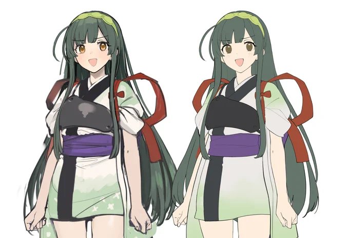 スローペースながらずん子さんの立ち絵製作中今月中にできると良いな(希望的観測 
