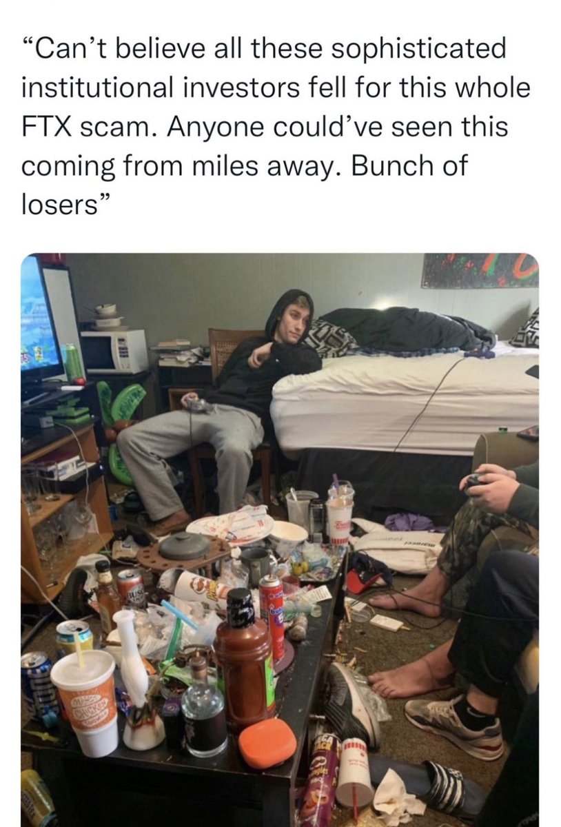 kian_sasan's tweet photo. Ja klar - BlackRock &amp; Sequoia haben trotz vollem Einblick in die FTX Bücher ihr ganzes Geld verloren. Die größten Fonds &amp; Assetmanager der Welt haben versagt, aber du hast es kommen gesehen? 

Kein Hate, aber es ist immer einfach im Nachhinein zu behaupten man hätte es gewusst. https://t.co/RxBp8waI13