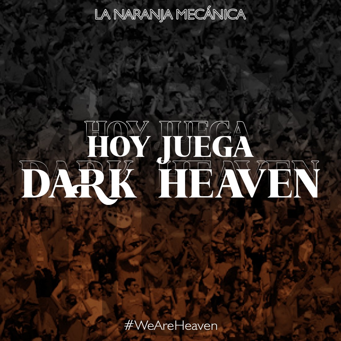 ¡HOY JUEGA DARK HEAVEN! 🍊

⚽️ <a href="/LigaMafiayor/">Liga Kipsta Mafiayor. 🇨🇴</a> (FECHA 3)
🆚 Impedidos Cali
🧡🖤 #WeAreHeaven
🇨🇴 18 Hrs / 🇪🇸 01 Hrs / 🇦🇷 20 Hrs