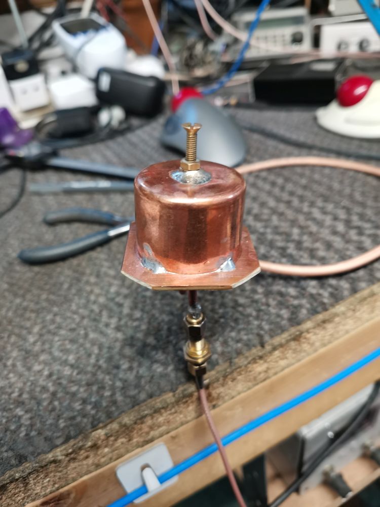 amazing how good a pipe cap filter for s band can be