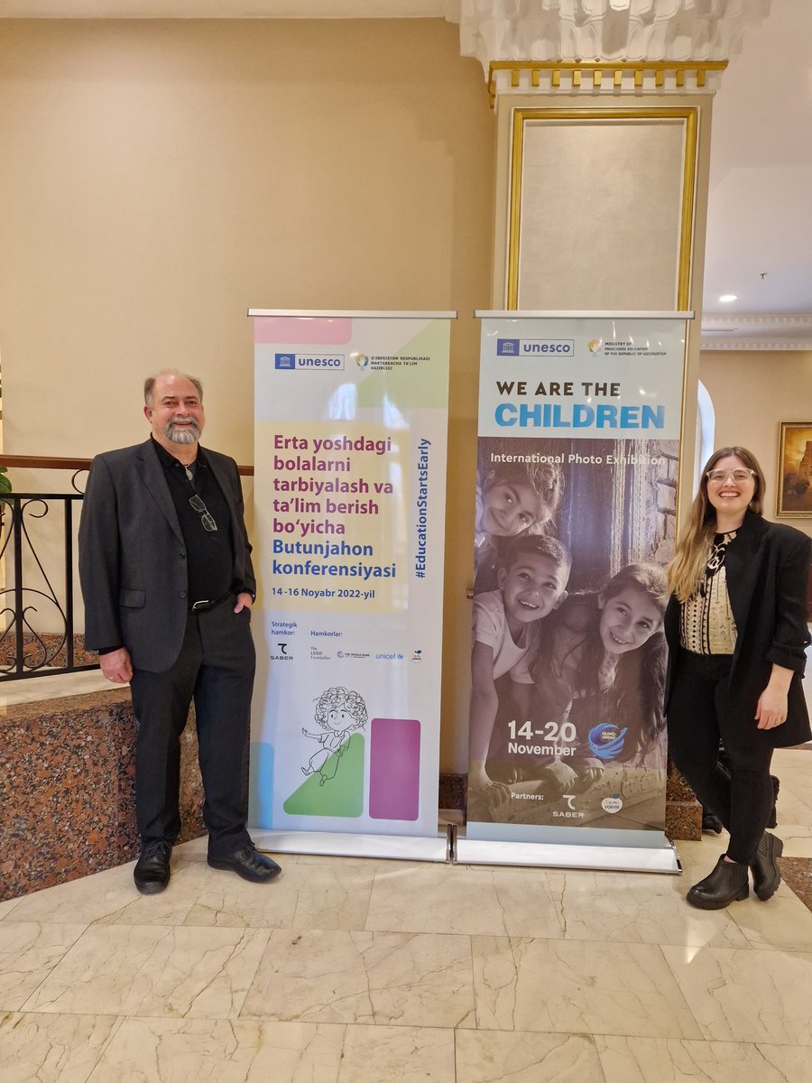 All set for <a href="/UNESCO/">UNESCO 🏛️ #Education #Sciences #Culture 🇺🇳</a> #WCECCE in Tashkent. Background reports prepared by our wonderful team <a href="/JenniGuevara21/">Jenni Guevara</a> <a href="/carosemmoloni/">carosemmoloni</a> <a href="/Littleferret/">Jinnie 💗</a>. First presentation by <a href="/Froebelbanjo/">Mathias Urban</a> tomorrow morning: challenging 'school readiness'. <a href="/DCU/">Dublin City University</a>