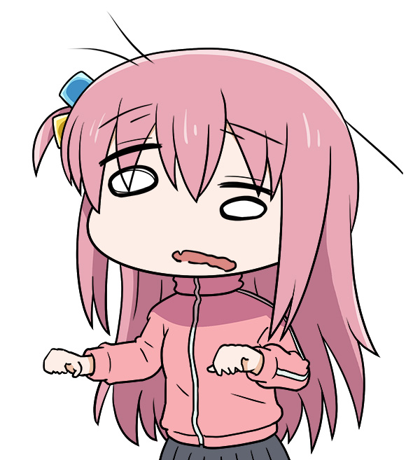ぼっちちゃん「ぼっちちゃん福笑い 作例2#ぼっち・ざ・ろっく #後藤ひとり #福笑い #作画崩」|でんでんのイラスト
