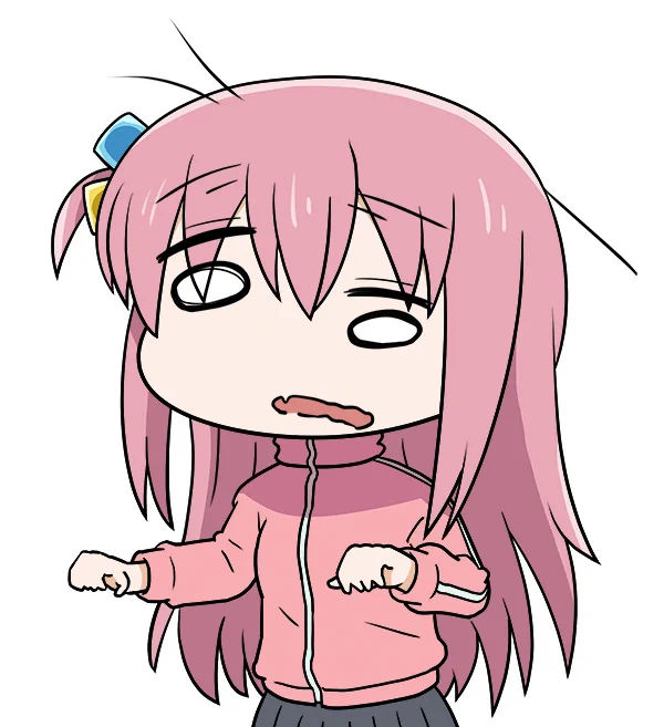 ぼっちちゃん福笑い 作例2#ぼっち・ざ・ろっく #後藤ひとり #福笑い #作画崩壊 