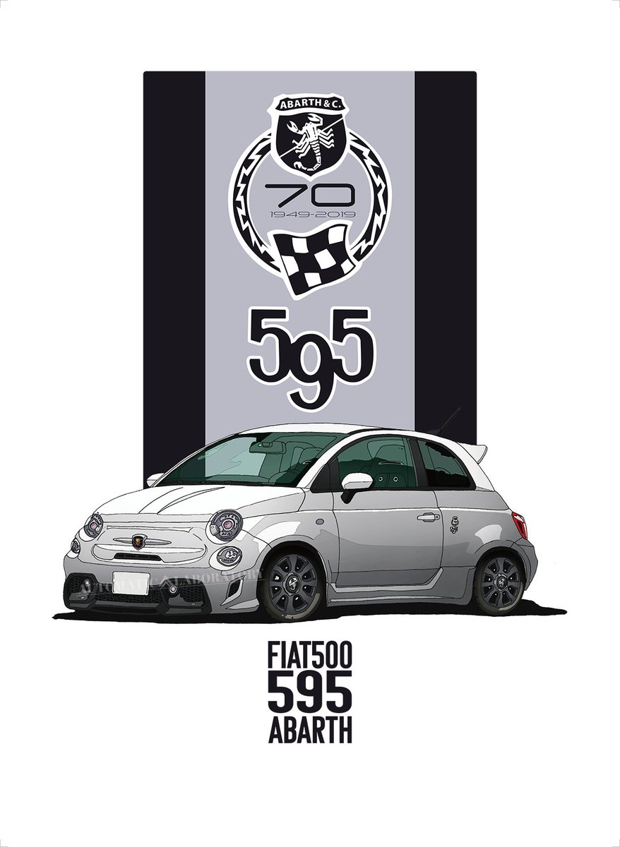 愛車オーダーイラスト

FIAT500 ABARTH595
2022年11月 