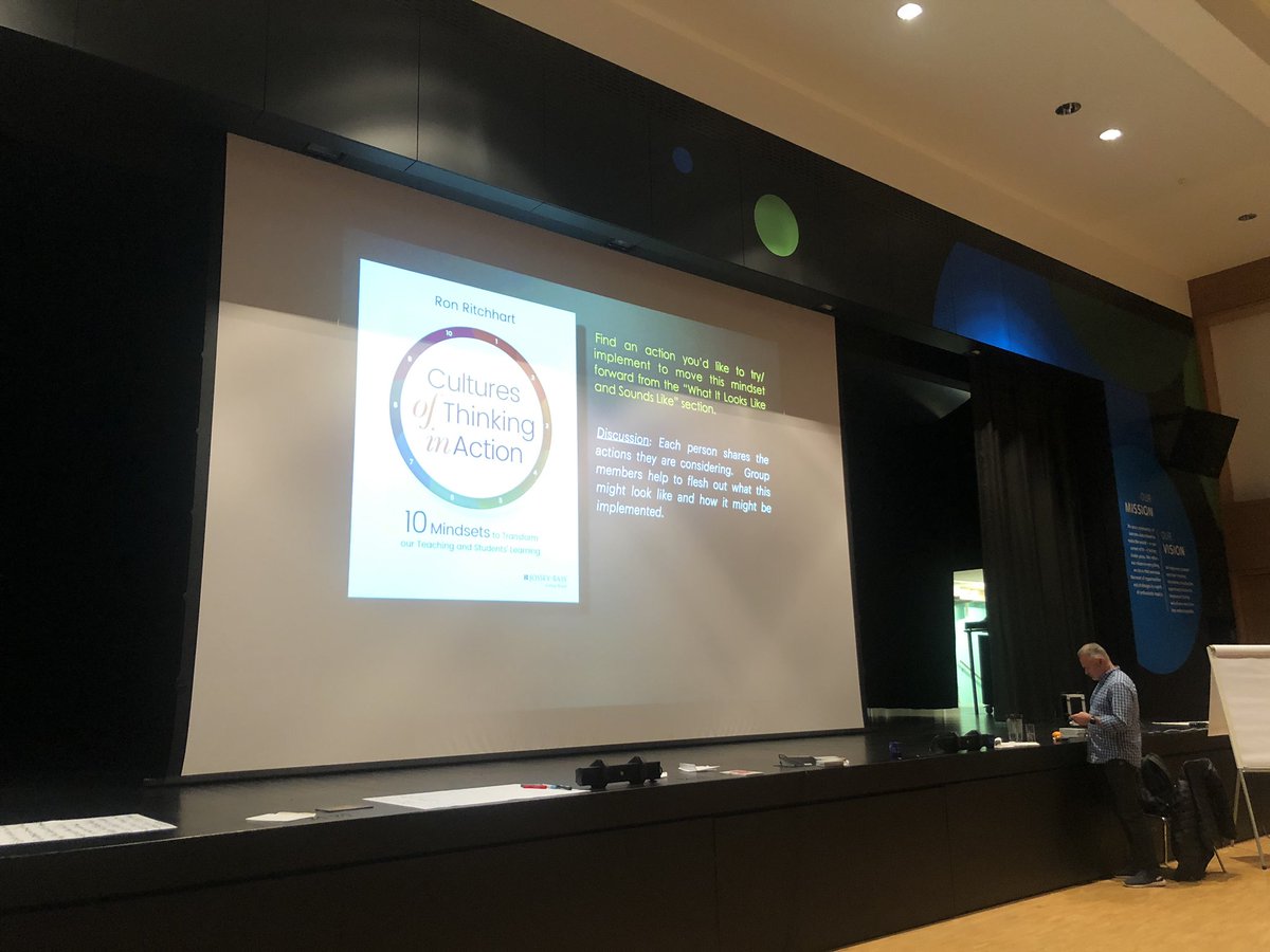 MrsVNielsen's tweet photo. How can I create a classroom culture to empower the #7 Principle #culturesofthinking: Learning occurs at the point of challenge? Thank you @RonRitchhart and @ChaptersInt @ISZL @AllThingsMidSch @ColleenBroderic for an inspiring weekend https://t.co/gCGNWVh5iP