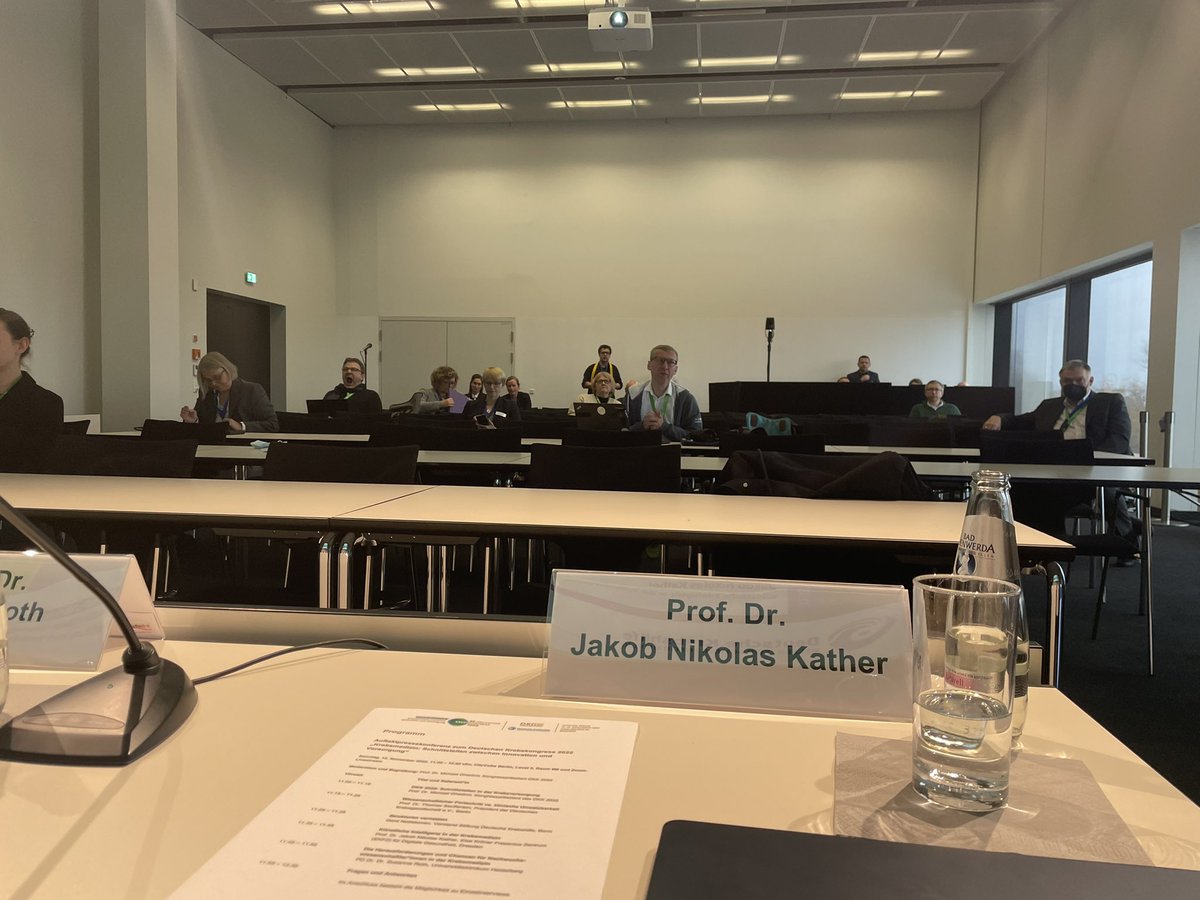 Happy to speak at the official press conference to kick off #DKK2022: #AI has reached #cancer research and medicine. Now we need to do more clinical AI research &amp; generate clinical evidence @DKG_Berlin @AIO_Onkologie <a href="/Krebshilfe_Bonn/">Deutsche Krebshilfe</a> <a href="/dgho_eV/">DGHO e. V.</a>, photo by <a href="/DirkHofmeister/">Dirk Hofmeister</a>